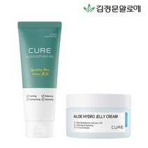 [김정문알로에] 큐어 젤리크림+수딩젤 150ml, 단품