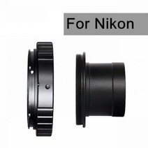125 인치 T-마운트 금속 망원경 어댑터 M42x075 및 브랜드 SLRDSLR 카메라 전문가용 천체 사진 촬영, For Nikon