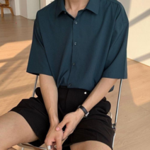 오너클랜 쉬폰 코디 블라우스 셔츠블라우스 여성남방 봄