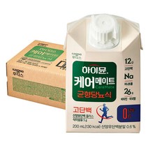 NEW 하이뮨 케어메이트 균형당뇨식 200mlx24입, 단품, 단품