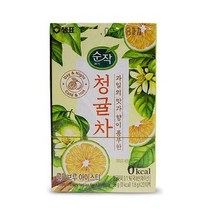 MY 샘표 순작 청귤차 산딸기차 과일의 맛과향