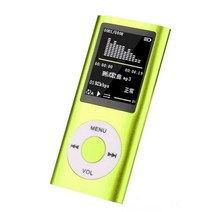 mp4 휴대용 mp3플레이어 블루투스 초박형 고화질 비디오 음악 플레이어 전자 책 학생 긴 대기 소형 및 편리., 02 green_02 16GB, green_16GB