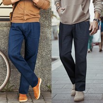 제이케이룩 남성용 BL해리스 원턱 스판 청바지