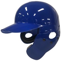 엑스필더 초경량 헬멧 (유광 청색) 양귀   검투사 탈부착, 좌귀/우타