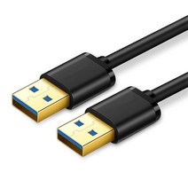 USB3.0-USB 3.0 연장 케이블 유형 A 남성-남성 USB 익스텐더 라디에이터 하드 디스크 웹콤 카메라, Black_1m, 01 Black_03 1m