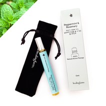힐링팜스 페퍼민트 & 로즈마리 아로마오일 롤온 12ml, 1개