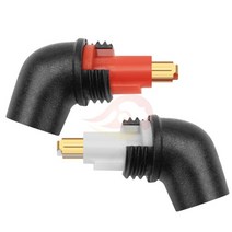 MMCX 변환기 EXK to MMCX 여성 소켓 MDR EX1000 800 7550 이어폰 케이블 커넥터 오디오 잭 어댑터, 하나, 검정