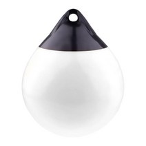 계류 앵커 부표 도크 범퍼 낚시 부표 보트 펜더 볼, PVC, 하얀색