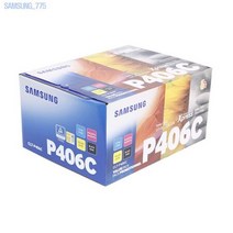 정품토너 CLT-P406C 삼성 CLX 3300 4색밸류팩, 상세페이지 참조, 1개