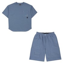 블루테일 [블루테일]AXA7TS01SB/AXA7PT01블루 셋업 팬츠 SET
