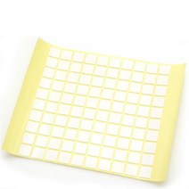 pdg# AiOLOS 써멀 테이프 10x10mm 100장 쿨러 방열판 써멀테잎 열전도, !@상품선택@-