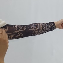 짱짱한 문신 팔 토시 UV차단 암슬리브 남성 별 무늬 쿨 골프 여성 타투 여름 야구 편한 테니스 바이크 얇은 쿨링 자전거 운전 암커버 스포츠