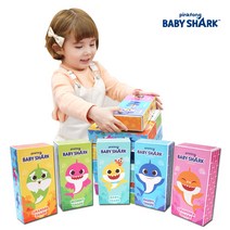 핑크퐁 아기상어 종이블럭 블록 벽돌 실내놀이 국내생산, 아기 상어 종이 블럭 30pcs