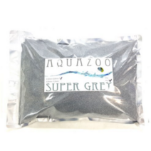 AQUAZOO 어항용 바닥재 0.5~0.8mm 4kg, SUPER GREY, 1개
