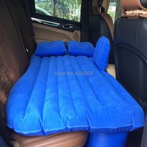 차량용놀이방매트 차박평탄화 에어매트 자동차 여행 침대 공기 풍선 매트리스 캠핑 소파 뒷좌석 휴식 쿠션, 03 파란, 기아