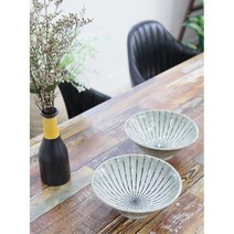 일본산 일식집 밥그릇 작은 면기 2P 면기그릇세트 자기면기