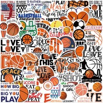 노트북 캐리어 스티커 팬더스트리 방수 농구 NBA 50장, 1개