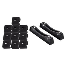 10pcs 3D 프린터 노즐 실리콘 양말 커버 & 2PCS 3D 프린터 필라멘트 홀더 추가 부드러운 3D 인쇄 PLA ABS 브래킷, 하나, 검은 색