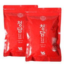 청담 고춧가루 매운청양맛 중간굵기, 500g, 2팩