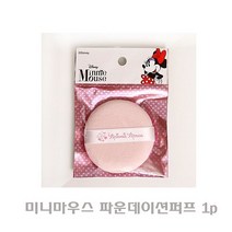 미니마우스 파운데이션퍼프 1p 캐론 스폰지분첩 파이캐론 미용소품 캐릭터캐론, 1