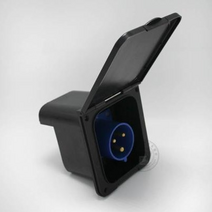 캠핑카 카라반 RV 부품 용품 rv 액세서리 외부 전원 플러그 소켓 220v-240v camper 외부 전원 인터페이스 32a 블랙 방수 외부 전원 상자 ca, 플러그만