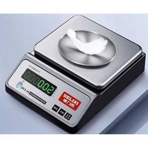 정밀전자저울 산업용 보석 그램 실험실 디지털 저울, 디스크 0.01g-3kg-상자/분말판