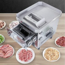 업소용 슬라이서 육절기 110V220V Electric Meat Slicer Commercial Automatic Multifunctional Stainless, 02 220-240V_05 10mm_03 UK