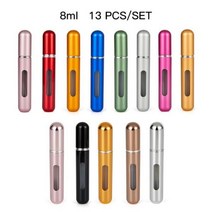 휴대용 리필 가능 향수 병 세트 스프레이 향기 펌프 빈 화장품 용기 스프레이 분무기 병 8ml 5ml, 8ml 세트