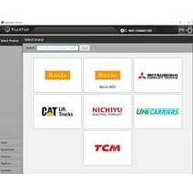 TruckTool 3.15.1 03. 진단 프로그램 미쓰비시 Cat- Rocla - TCM UniCarriers Jungheinrich Nichiyu 지게차 용