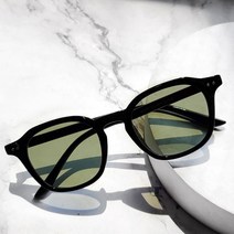 멜라크메 남자 여자 사각 여행 뿔테 패션 블랙 카키 선글라스