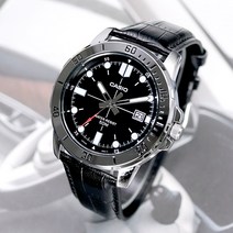 카시오 MTP-VD01L-1E 카시오시계 CASIO 남성용 아날로그 가죽 시계