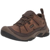 KEEN 남성용 Circadia Vent 낮은 높이 통기성 하이킹 슈즈 표고버섯/브린들, 11, 11
