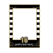 포토부스대여 16th 21th 30th 40th 50th 60th 생일 1 촬영보조용품, 16, 16