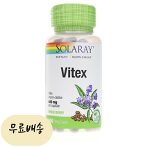 솔라레이 바이텍스 400mg 100개입 1통 [미국 직배송], 1개, 100개