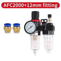 오일분리기 afc2000 14 공기 압축기 물 분리기 필터 조절기 트랩 에어 브러시, afc-pc12-02