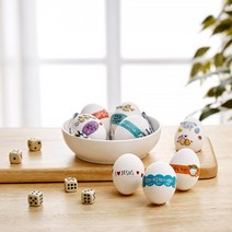 부활절 계란 띠지스티커 1매30알포장 디자인랜덤발송