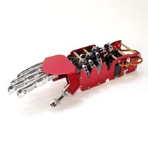 휴머노이드 로봇 핑거 그리퍼 코딩 인공지능 ai, 오른손, 금속 부품