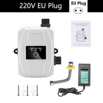 가정용 수돗물 주방 싱크대 샤워 헤드 부스터 펌프 키트 24V DC 자동 워터 25m 리프트 100W 압력, CHINA, 220V EU Plug