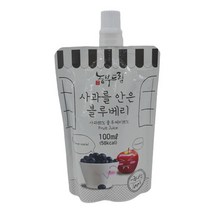 (맛나)사과를안은블루베리주스 100ML/(주)오마케팅, 1개