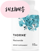 쏜리서치 나이아신 비타민B3 니아신아미드 Niacinamide 180캡슐, 1개, 180정, 180개