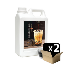브라운 슈가베이스 흑당시럽 2.5kg (2병)