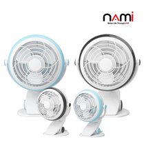 NAMI 탁상용 미니 집게팬 4인치 충전형 일반형, 블루, JP-400(일반형)
