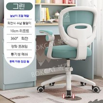 풀메쉬의자 BJ 서재 빅사이즈 고급 게임 겜방 BC032, 평균 사이즈, B. 풀메쉬의자 그린 팔걸이 중력휠 높낮이페달