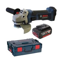 보쉬 그라인더 Bosch Powerpack 5.0 Cordless Angle Grinder GWS 18-125 V-LI + 1x Battery GBA 18.0 V Ah in L-B