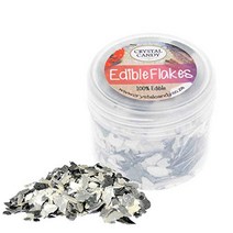 Edible Flakes After Dark 6 Grams by Crystal Candy, 1