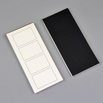 4컷 스토리 보드 노트 공책 스케치 만화 광고 메모 촬영 그림 웹툰 콘티, B_검정