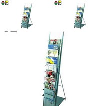 카다로그 스탠드 A4기준 1열10단 CS-223A 브로셔거치대 리플렛거치대 팜플렛꽂이