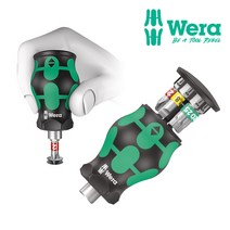 Wera 베라 주먹 드라이버 비트 세트 008873 컴팩트 매거진, 1개