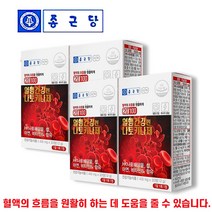 종근당 혈행건강 나토키나아제 2000FU 혈액 나토키나제 영양제, 30정 X 4통 (할인적용)