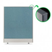 가구샘 PVC 파티션 H1200 원톤 어두운프레임 OG1053, H1200xW700_PX207